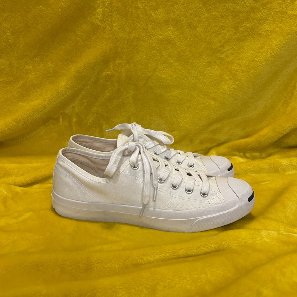 Converse White Low-Top Sneakers “Jack Purcell”